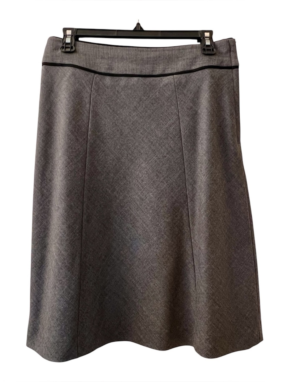 5/$20 H&M Classic Gray and Black A-Line Women's Skirt